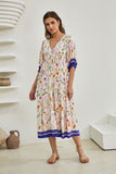 Lyvanne Multicolour Floral Midi Dress