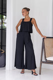 Adele Black Jumpsuit