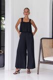 Adele Black Jumpsuit