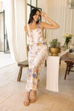 Melina Multicolour Floral Jumpsuit