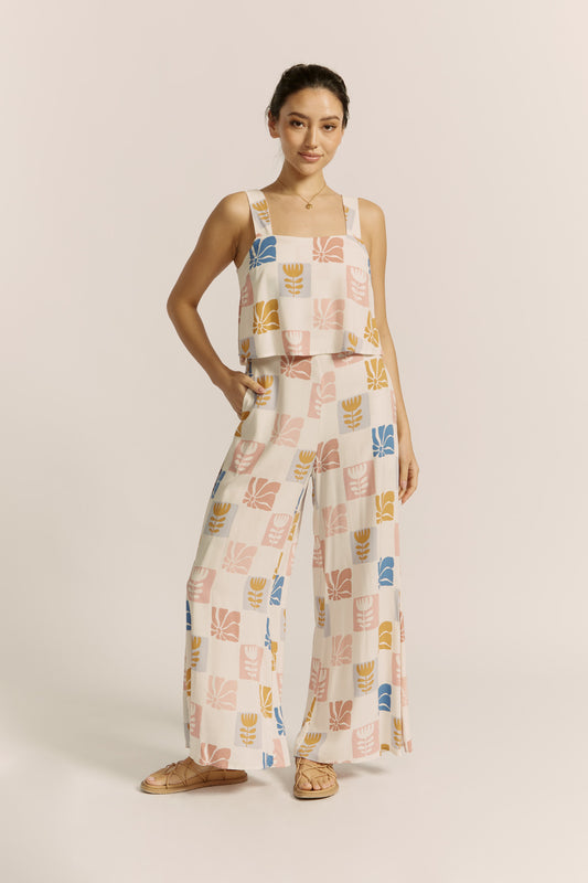 Tilly Multicolour Abstract Jumpsuit