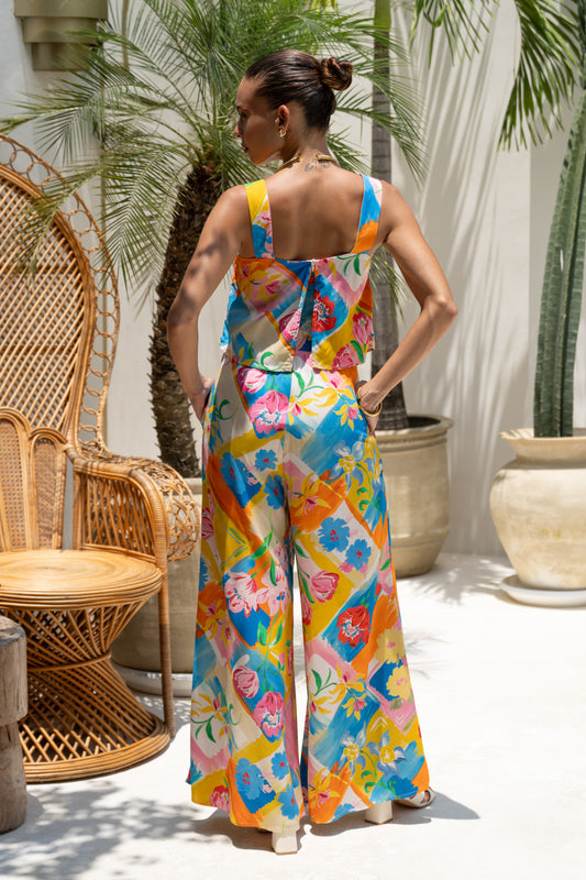 Jardin Multicolour Floral Jumpsuit