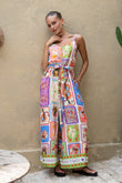 Tarot Multicolour Abstract Jumpsuit