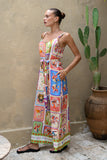 Tarot Multicolour Abstract Jumpsuit