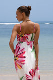 Gracie Pink Floral Maxi Dress