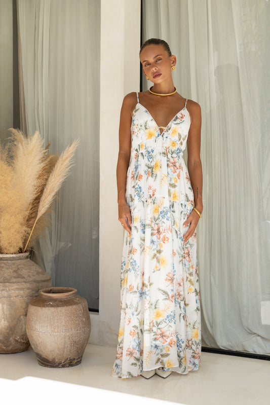 Bonnie Multicolour Floral Maxi Dress