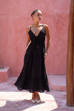 Elodie Black Maxi Dress