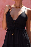 Elodie Black Maxi Dress