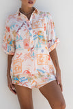 Aloha Multicolour Abstract Shorts