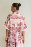 Isla Pink Tropical Shirt