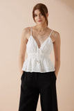 Ellie White Lace Cami Top