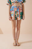 Praia Multicolour Tropical Drawstring Shorts