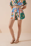 Praia Multicolour Tropical Drawstring Shorts