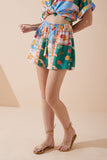 Praia Multicolour Tropical Drawstring Shorts