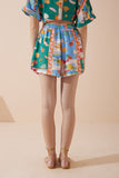 Praia Multicolour Tropical Drawstring Shorts