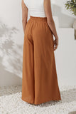 Sol Rust Brown Wide Leg Pants