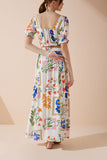 Calantha Multicolour Floral Maxi Skirt