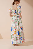 Calantha Multicolour Floral Maxi Skirt