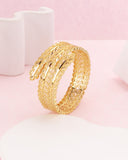 Laurel Gold Bangle