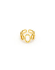 Celia Gold Chain Link Ring