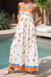 La Sirena Multicolour Abstract Maxi Dress