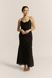 Reagan Black Maxi Dress