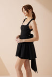 Clara Black Corset Mini Dress