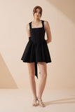 Clara Black Corset Mini Dress