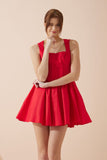 Claire Red Corset Mini Dress