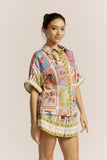 Tarot Multicolour Abstract Shirt