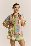 Tarot Multicolour Abstract Shirt