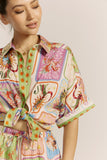 Tarot Multicolour Abstract Shirt