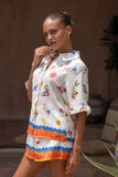 La Sirena Multicolour Abstract Shirt