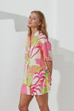 Paradisio Pink Tropical Shirt