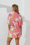 Paradisio Pink Tropical Shirt