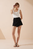 Bellamy Black Asymmetric Skort