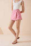 Bellamy Pink Asymmetric Skort