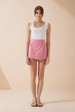 Bellamy Pink Asymmetric Skort