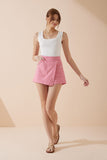 Bellamy Pink Asymmetric Skort