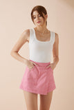 Bellamy Pink Asymmetric Skort