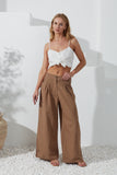 Margo Mocha Wide Leg Pants