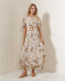 Inayah Boho Midi Dress