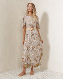 Inayah Boho Midi Dress