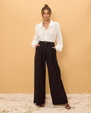 Maggie Black Wide Leg Pants